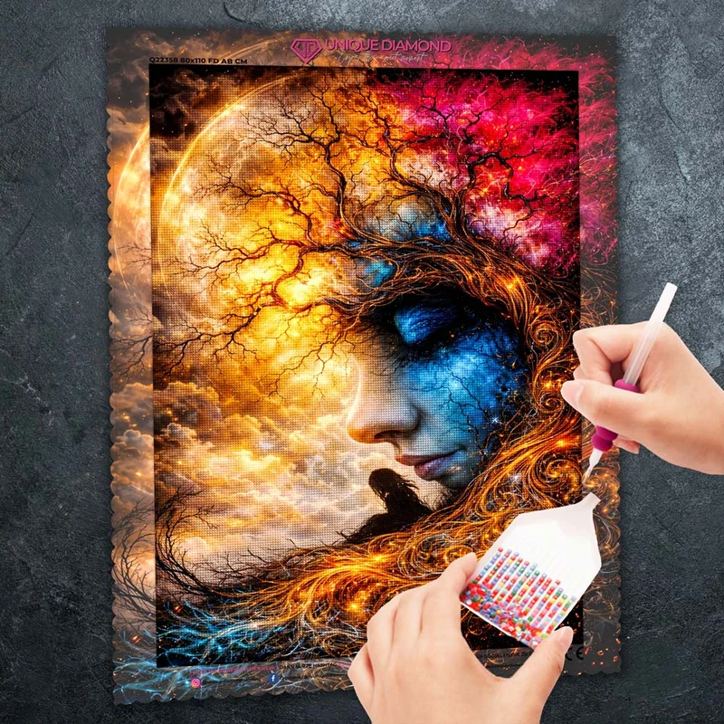 5D Diamond Painting – Whispering Cosmos