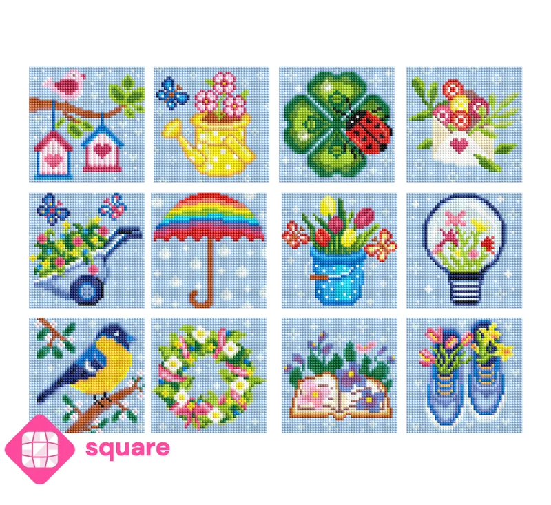 Diamond Painting - Carat Art Design - Mini Set Enjoy Outdoors!