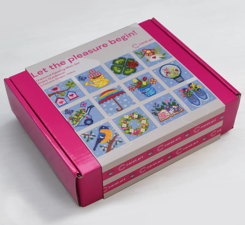 Diamond Painting - Carat Art Design - Mini Set Enjoy Outdoors!