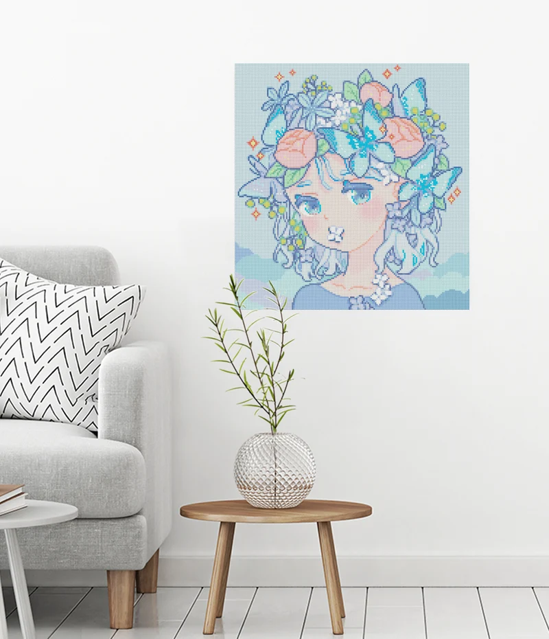 Diamond Painting - Hiroko - Butterfly