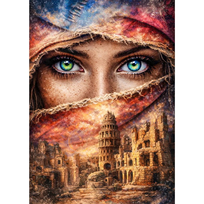 5D Diamond Painting – Lost Empire Eyes