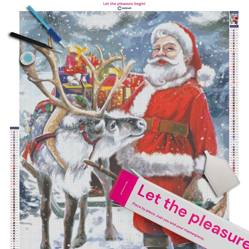 Diamond Painting - Alla Badsar - Santa