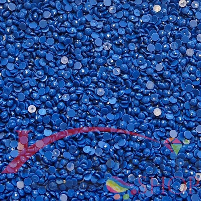 DMC 803 Blue DEEP - runde Steine - Diamond Painting