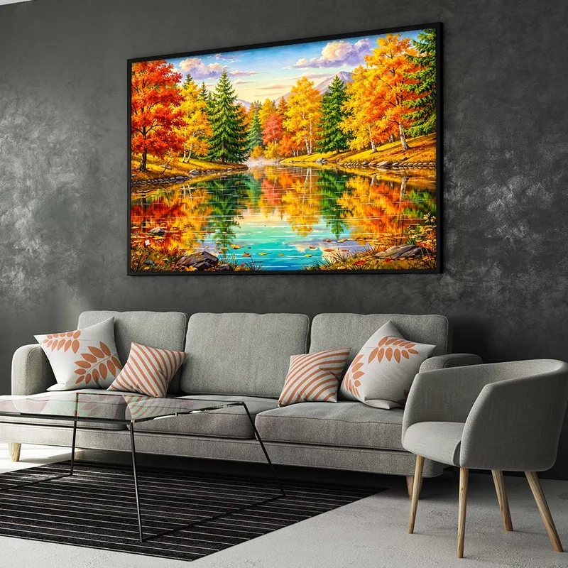 5D Diamond Painting – Symphony of Autumn