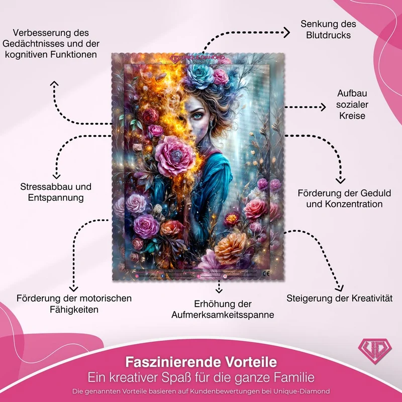 5D Diamond Painting – Flame of Grace