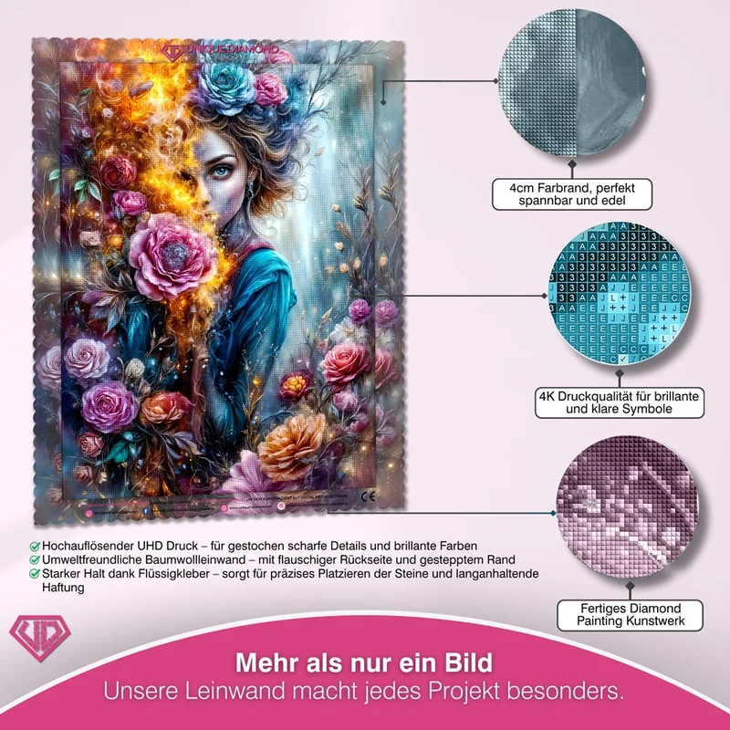 5D Diamond Painting – Flame of Grace