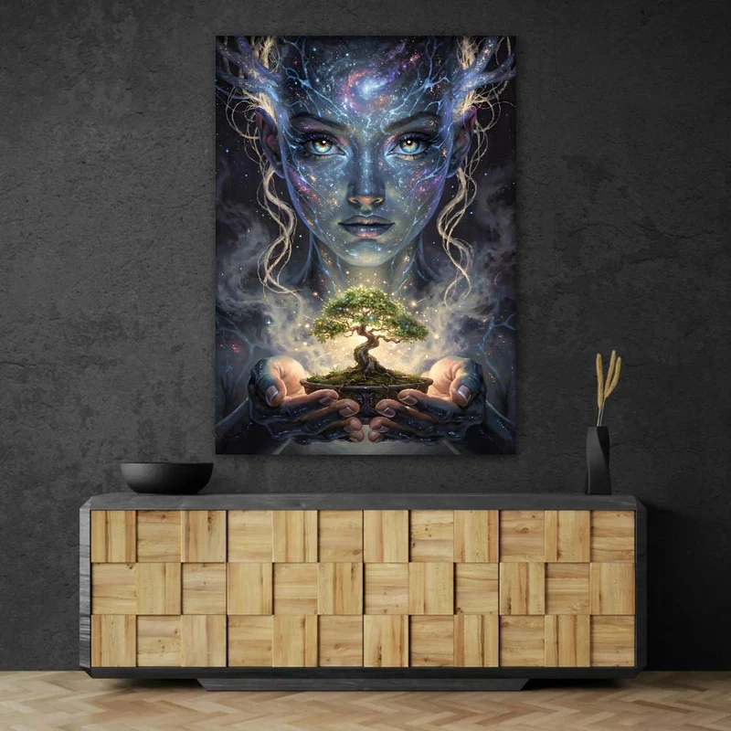 5D Diamond Painting – Hüterin des Lebensbaums