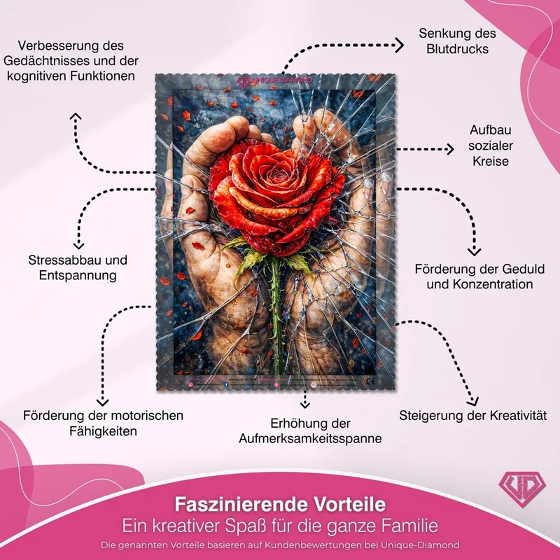5D Diamond Painting – Fragile Love