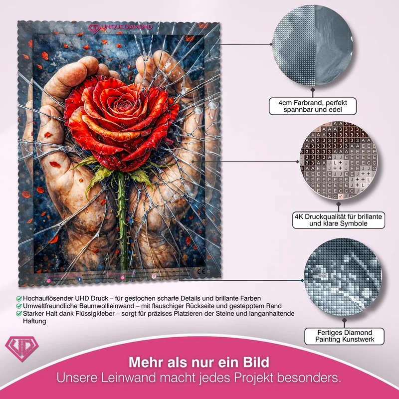 5D Diamond Painting – Fragile Love