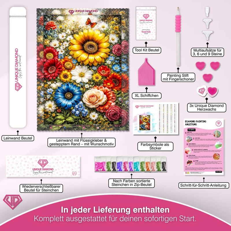 5D Diamond Painting – Summer Symphony