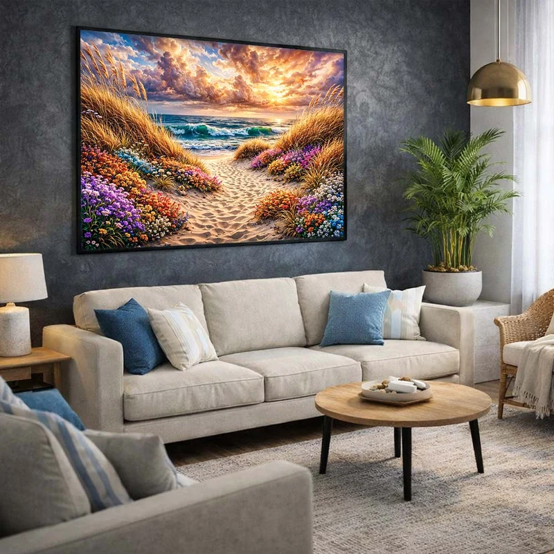 5D Diamond Painting – Sunset Shores