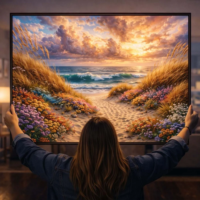 5D Diamond Painting – Sunset Shores