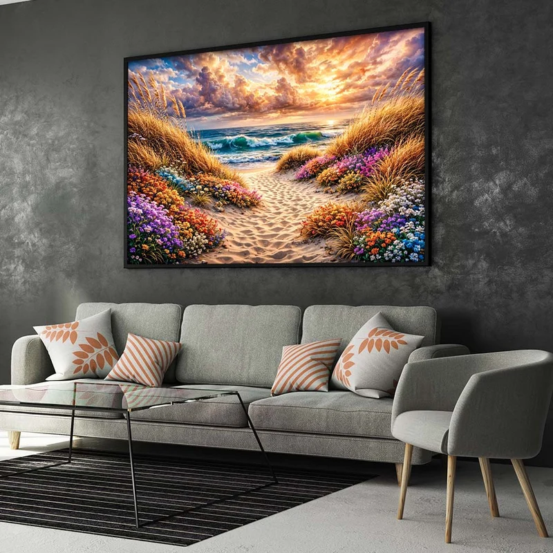 5D Diamond Painting – Sunset Shores
