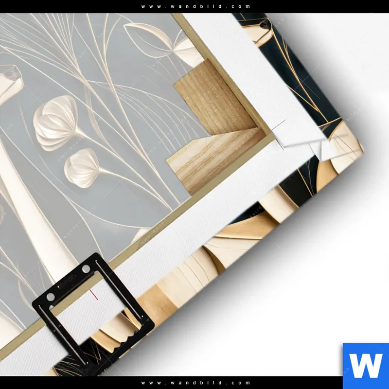 Leinwandbild | Rehe - Anmut des Waldes | Quadrat