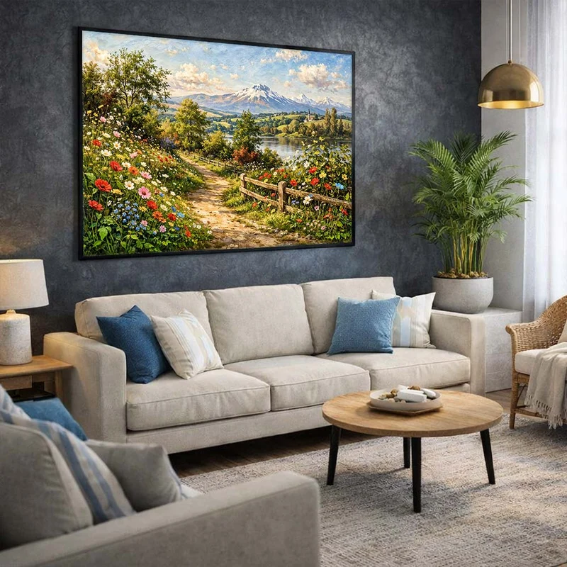 5D Diamond Painting – Path of Serenity