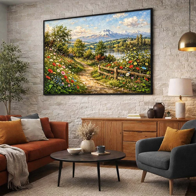 5D Diamond Painting – Path of Serenity