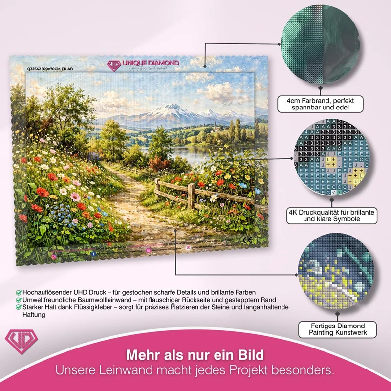 5D Diamond Painting – Path of Serenity