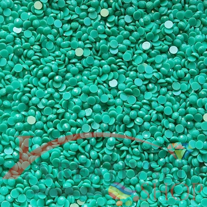 DMC 913 Nile Green MED - runde Steine - Diamond Painting