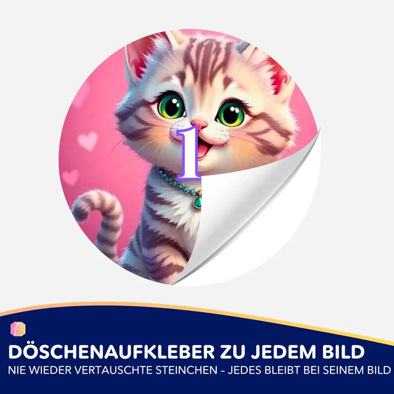 Döschenaufkleber - Pippa
