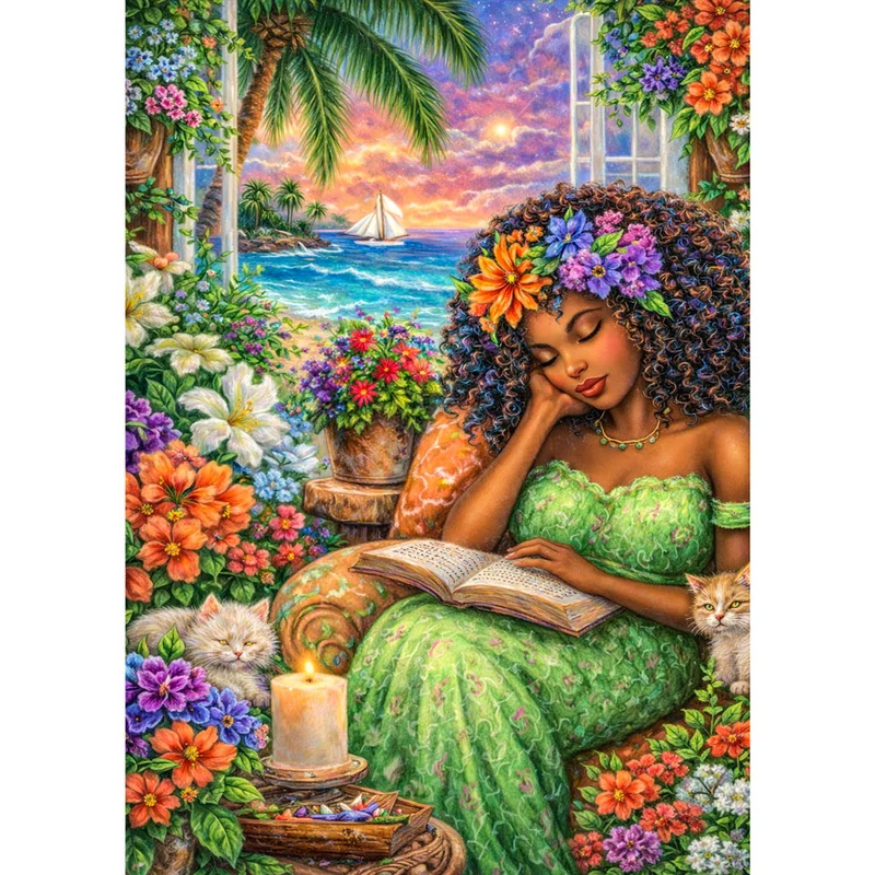 5D Diamond Painting – Garden of Quiet Dreams