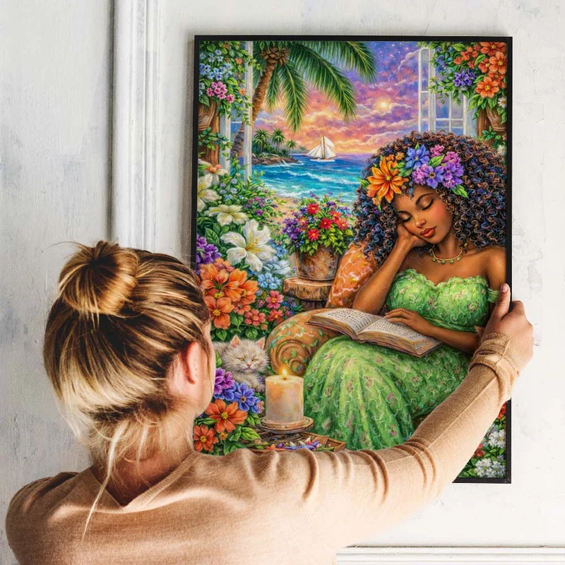 5D Diamond Painting – Garden of Quiet Dreams