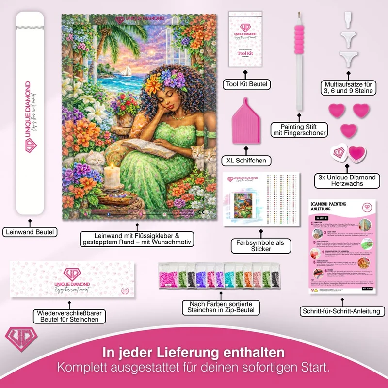 5D Diamond Painting – Garden of Quiet Dreams