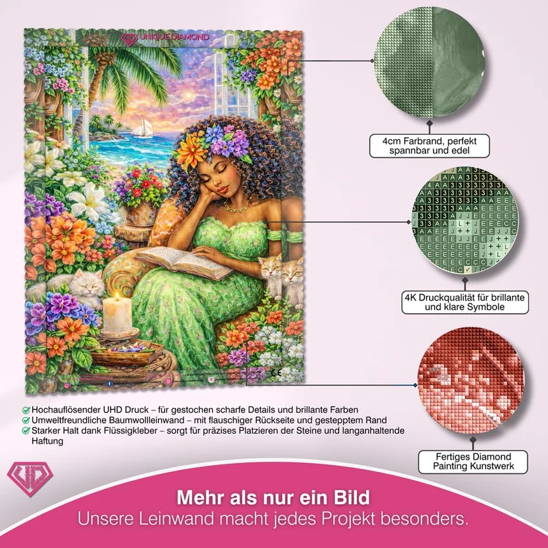 5D Diamond Painting – Garden of Quiet Dreams