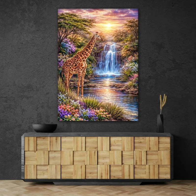 5D Diamond Painting – Serengeti Serenity