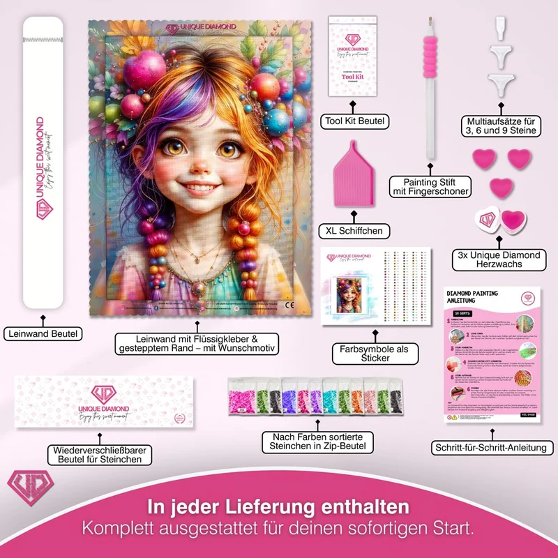 5D Diamond Painting – Rainbow Joy