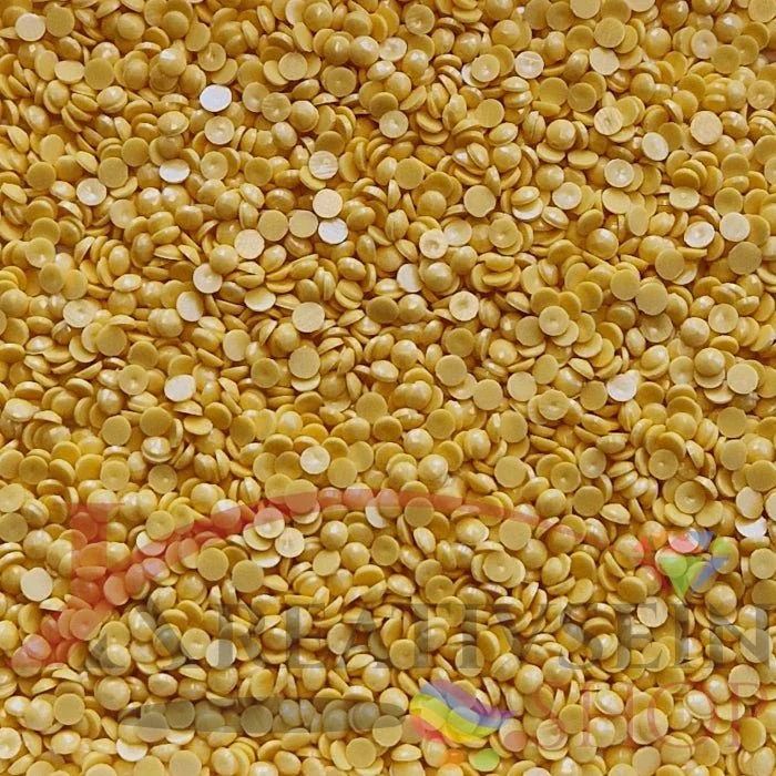 DMC 743 Yellow MED - runde Steine - Diamond Painting