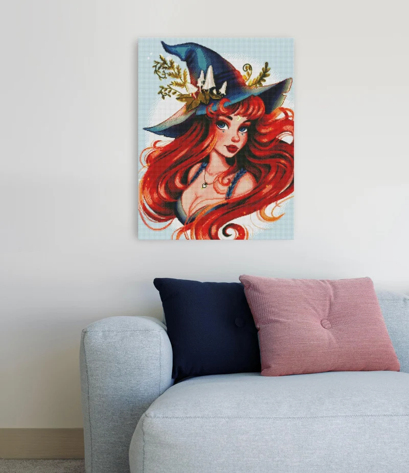 Diamond Painting - Vivian - Charming Witch
