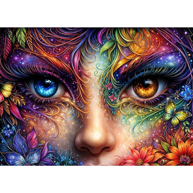 5D Diamond Painting – Cosmic Bloom
