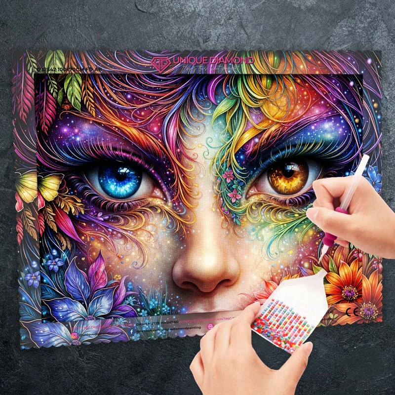 5D Diamond Painting – Cosmic Bloom