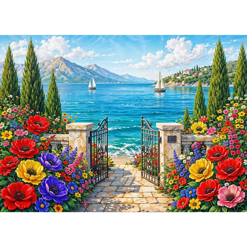5D Diamond Painting – Gate to the Sea