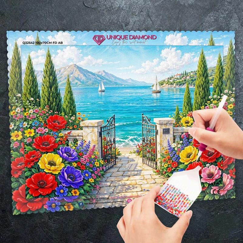 5D Diamond Painting – Gate to the Sea