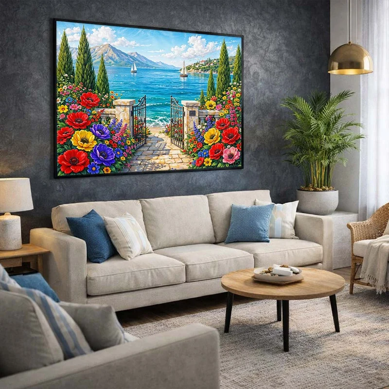 5D Diamond Painting – Gate to the Sea