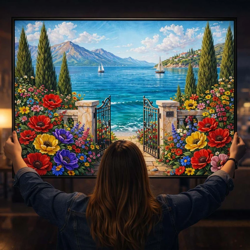 5D Diamond Painting – Gate to the Sea