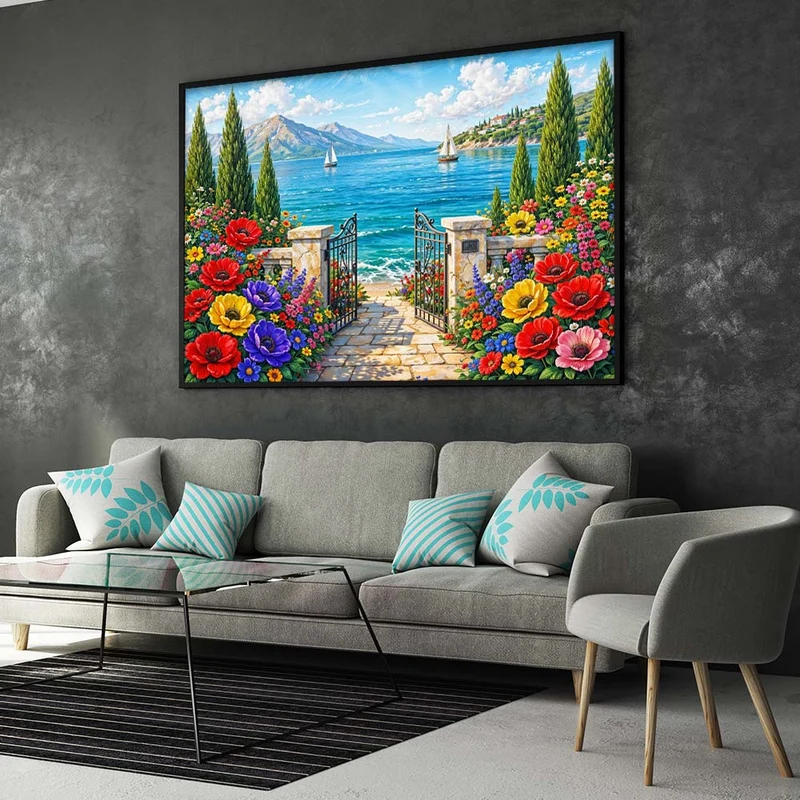 5D Diamond Painting – Gate to the Sea