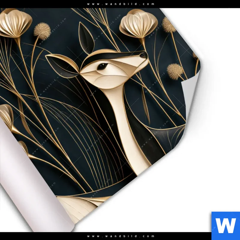 Poster | Rehe - Anmut des Waldes | Querformat