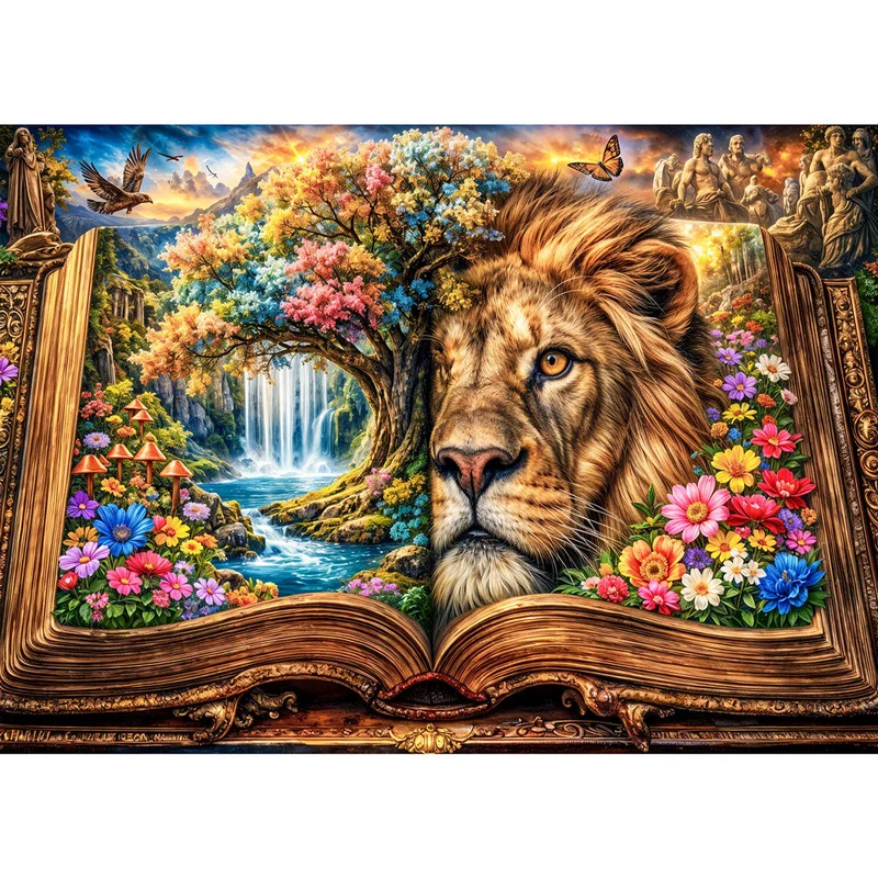 5D Diamond Painting – Tale of the Golden Heart