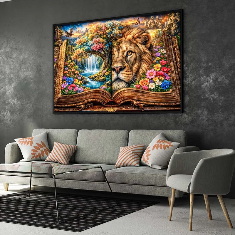 5D Diamond Painting – Tale of the Golden Heart