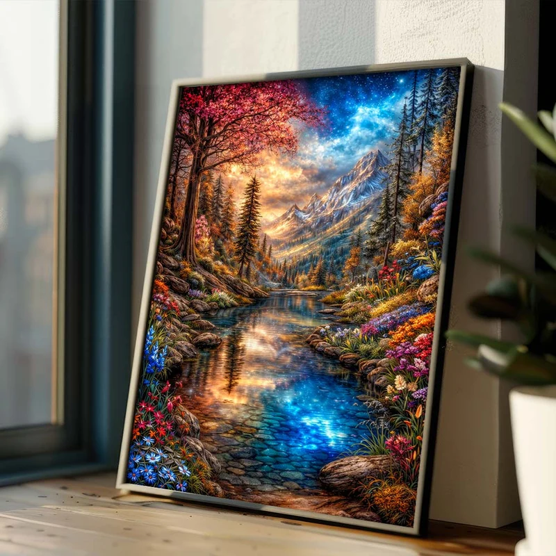 5D Diamond Painting – Aurora's Secret