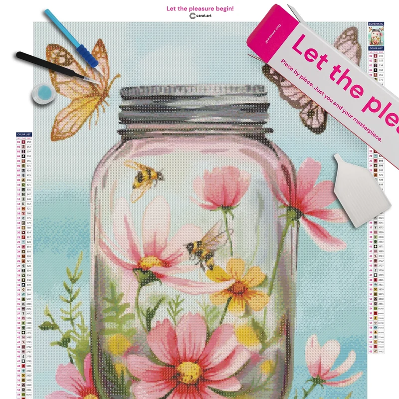 Diamond Painting - Yana Prosvetkina - Summer in a jar