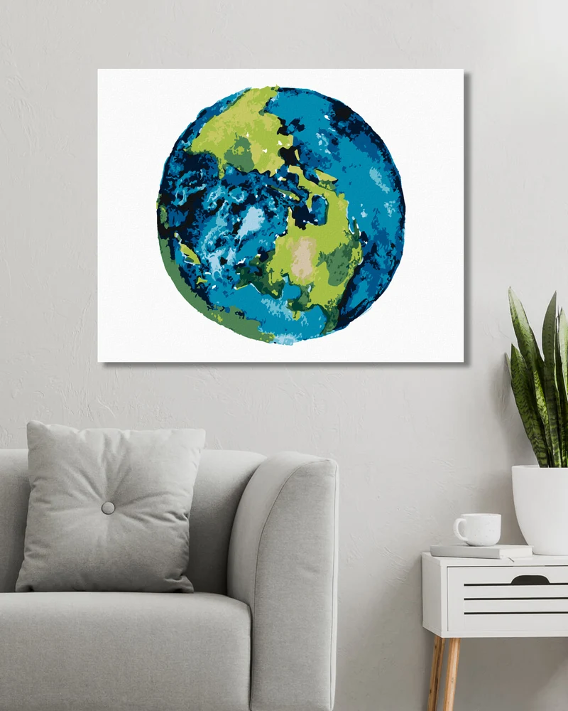 Diamond painting - PLANET ERDE