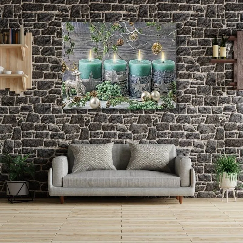5D Diamond Painting – Adventskerzen