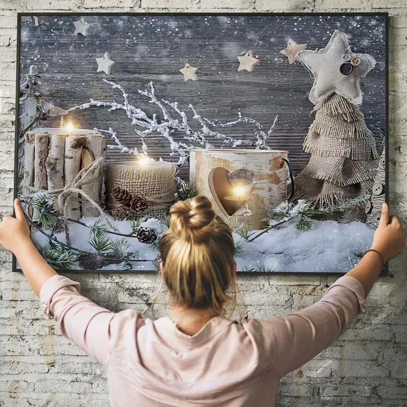 5D Diamond Painting – Merry Christmas Weihnachtsdeko