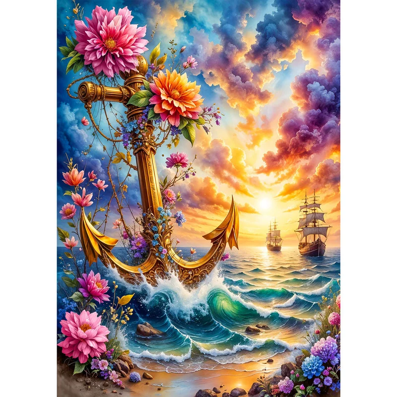 5D Diamond Painting – Anchor of Dreams