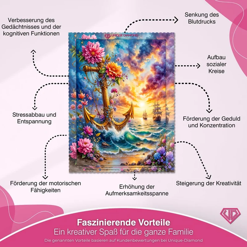 5D Diamond Painting – Anchor of Dreams