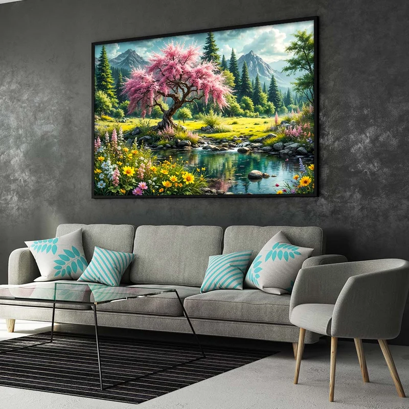 5D Diamond Painting – Whispering Blossom