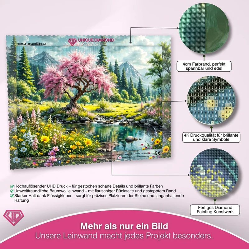 5D Diamond Painting – Whispering Blossom